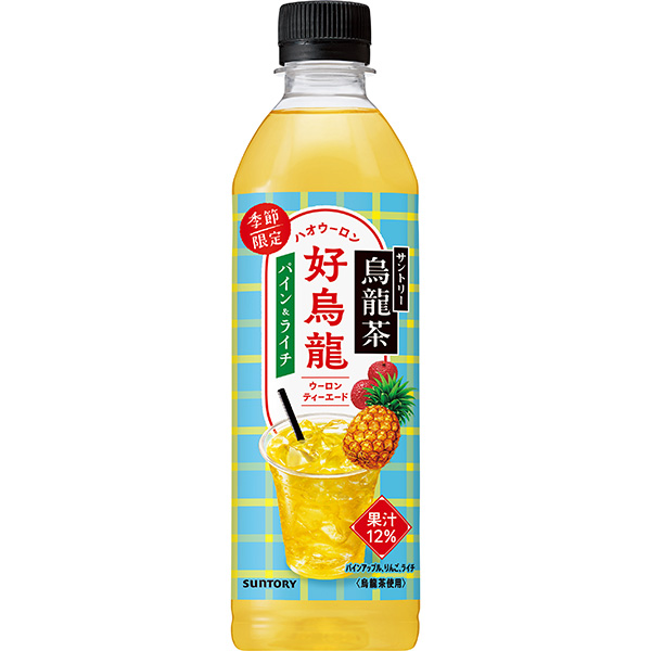 サントリー 好烏龍パイン＆ライチ 500ml×24本 (1ケース)