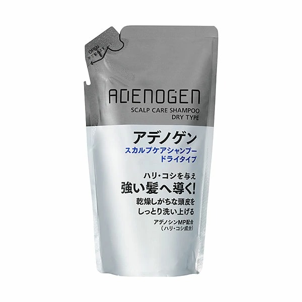 資生堂 アデノゲン スカルプケアシャンプー ドライタイプ(つめかえ用) 310ml 3個セット