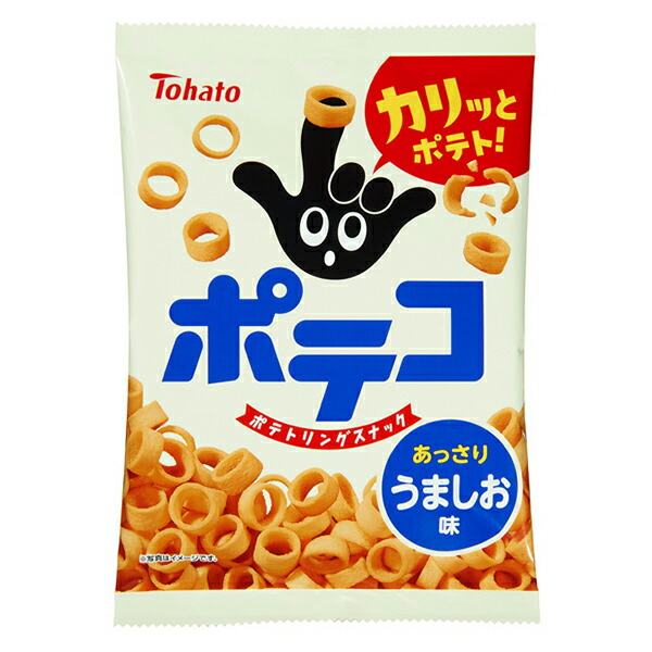 東ハト ポテコうましお味 67g×12個(1ケース)