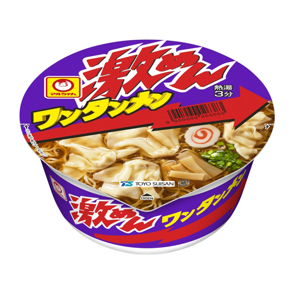 マルちゃん 激めんワンタンメン 92g×12個入り (1ケース) 