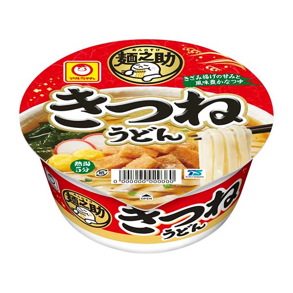 マルちゃん　麺之助　きつねうどん 76g×12個入り(1ケース)