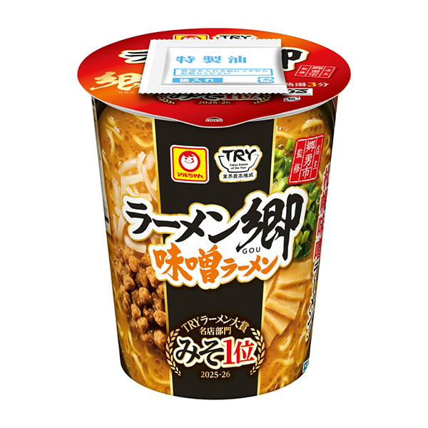 マルちゃん ラーメン郷 味噌ラーメン 100g×12個 (1ケース)