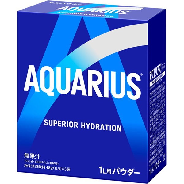 アクエリアス パウダー 48g×5袋 6箱入り (1ケース)(KR)
