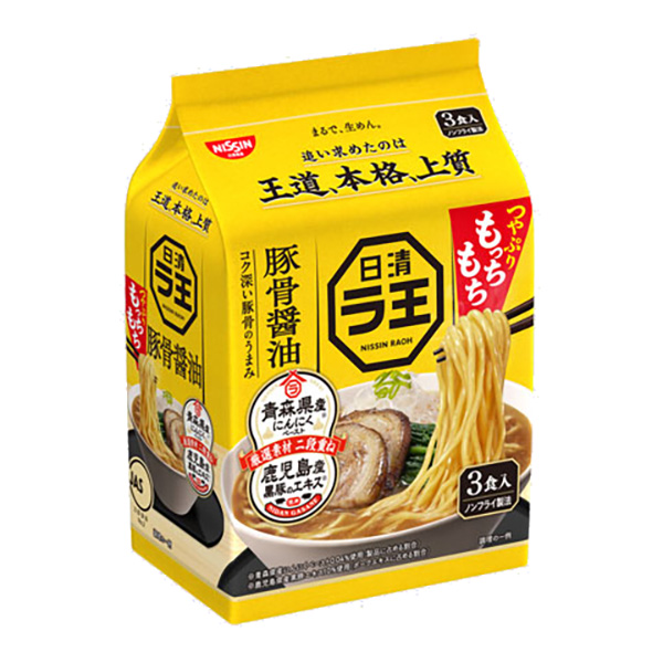 日清ラ王 豚骨醤油  3食×9個 (1ケース)