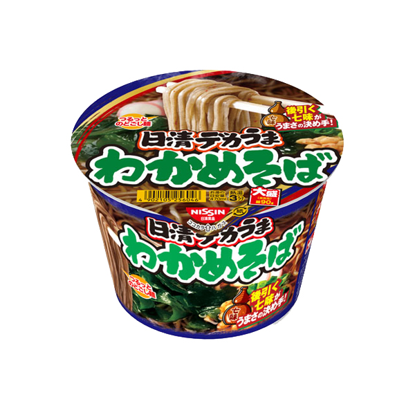 日清 デカうま わかめそば 106g×12個入り (1ケース) 