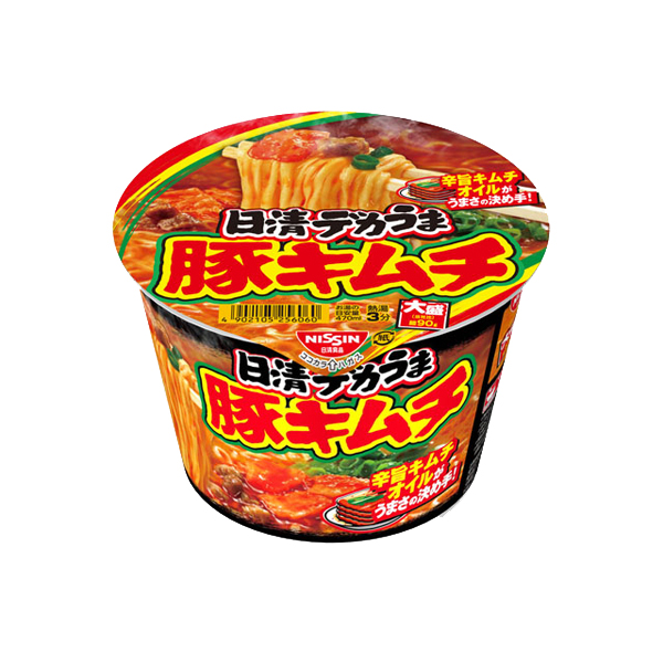 日清 デカうま 豚キムチ 101g×12個入り (1ケース) 