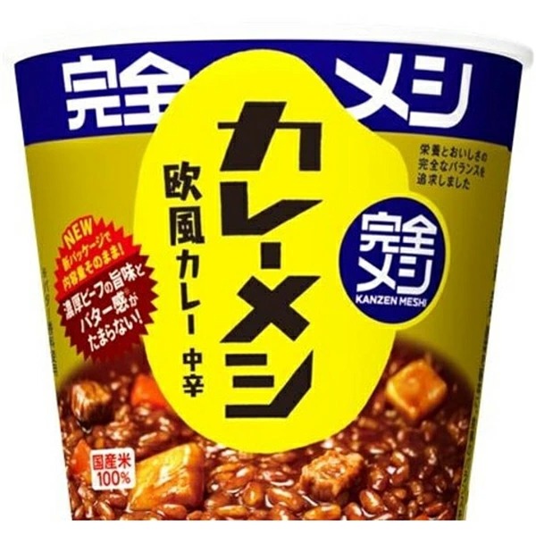 日清 完全メシ カレーメシ 欧風カレー 119g×6個 (1ケース)