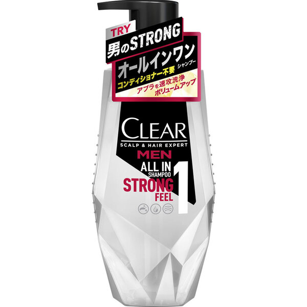 クリアフォーメン オールインワンシャンプー ポンプ 350g