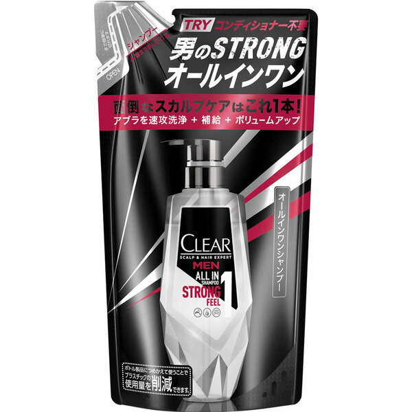クリアフォーメン オールインワンシャンプー つめかえ用 280g