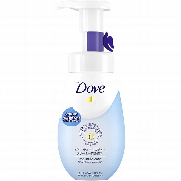 ダヴ ビューティモイスチャー クリーミー泡洗顔料 150mL