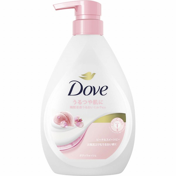 ダヴ ボディウォッシュ ピーチ＆スイートピー ポンプ 470g