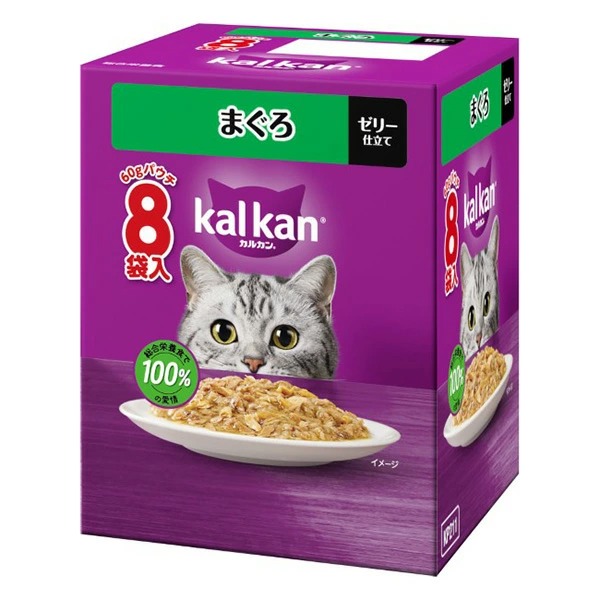 カルカンパウチ まぐろ 60g×8袋×20箱入り (1ケース)