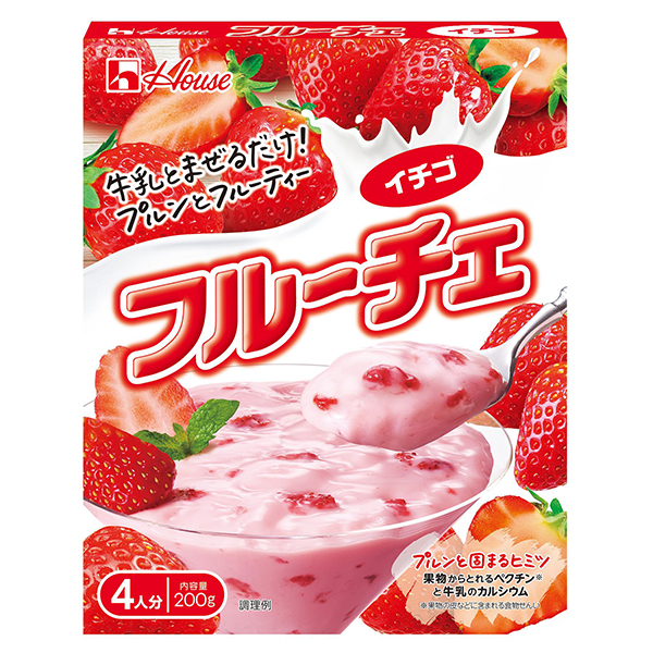 ハウス食品 フルーチェ イチゴ味 200g×30個×1ケース
