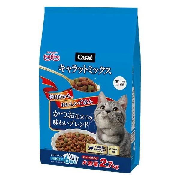 Nキャラットミックスかつお仕立て 2.7kg×4袋入り (1ケース)