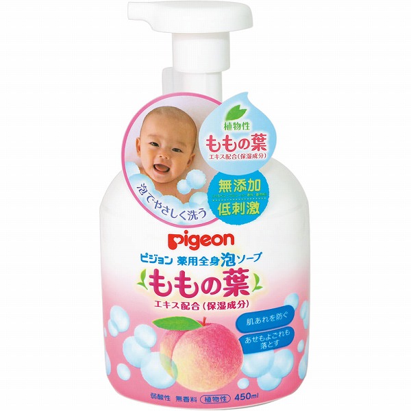 薬用全身泡ソープ (ももの葉) 450mL【医薬部外品】