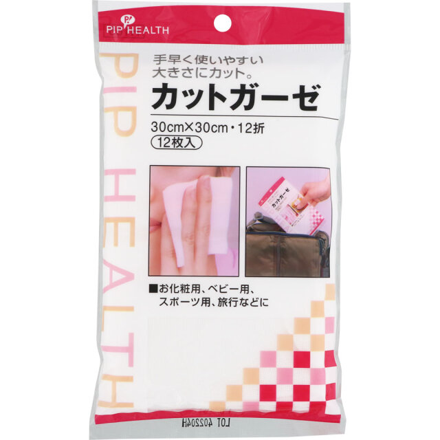 ピップ カットガーゼ 12枚入