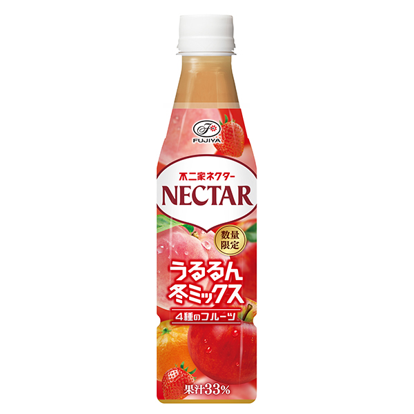 【2026年6月8日期限のため特価】不二家ネクター  うるるん冬ミックス 350ml×24本 (1ケース)