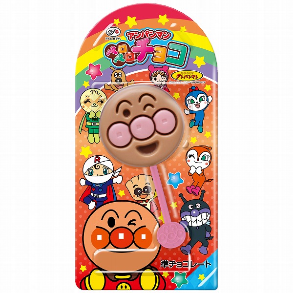 不二家 アンパンマンペロペロチョコ 12g×192個入り (1ケース)