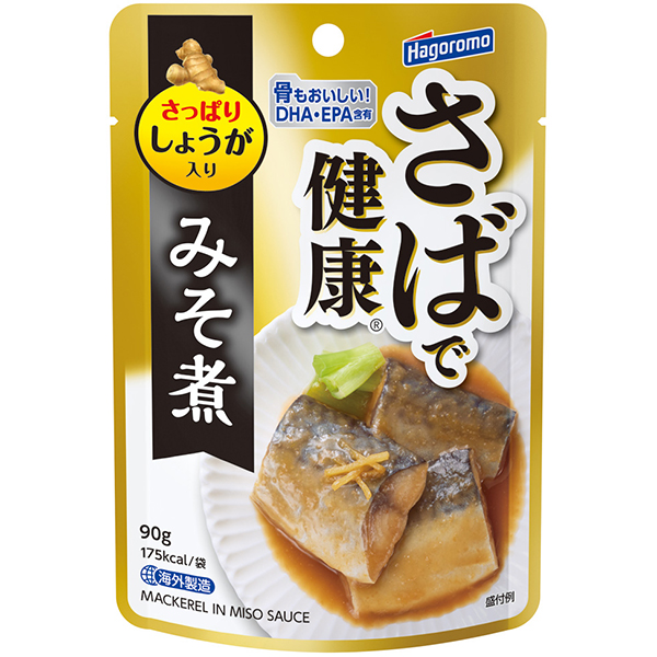 はごろもフーズ さばで健康 みそ味 90g×12個入り (1ケース) 
