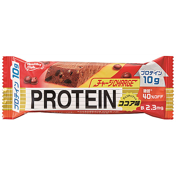 チャージ　プロテイン　ココア味　40g×12個【栄養機能食品】