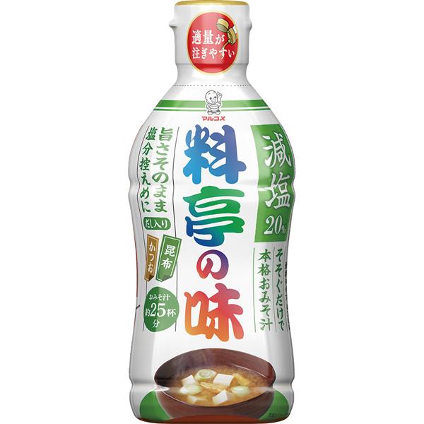 液みそ　料亭の味減塩　430g×12セット(1ケース)