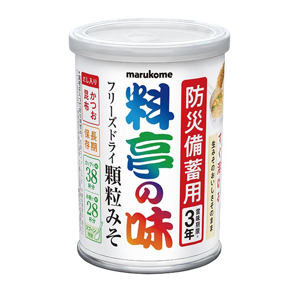 マルコメ　料亭の味フリーズドライ備蓄用顆粒みそ 200g×6個入り(1ケース)