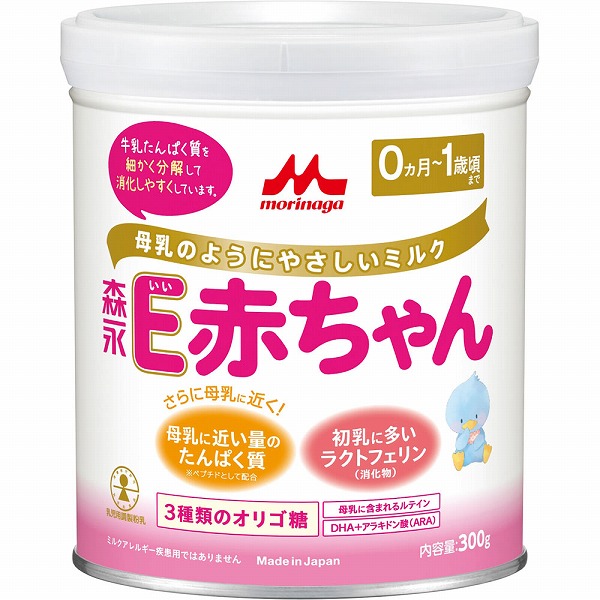 森永Ｅ赤ちゃん小缶 300g×12個 (1ケース)