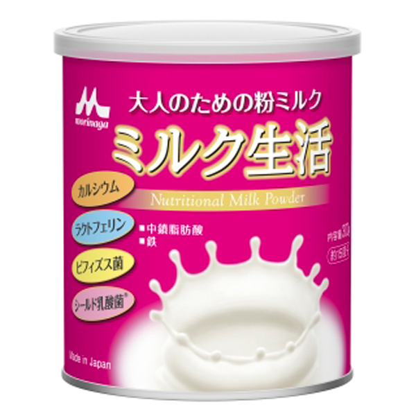 大人のための粉ミルク ミルク生活 300g×2缶 