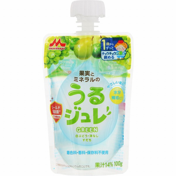 果実とミネラルのうるジュレ GREEN 100g×36個入り(1ケース)