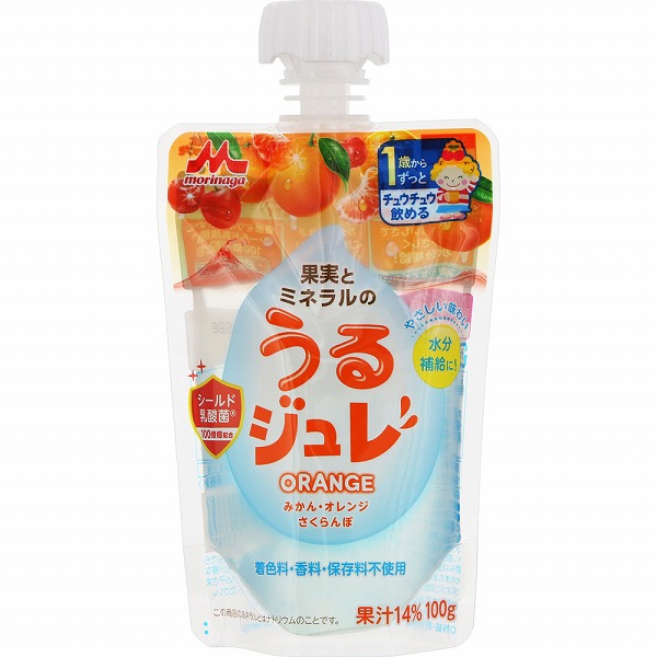 果実とミネラルのうるジュレ ORANGE 100g×36個入り(1ケース)