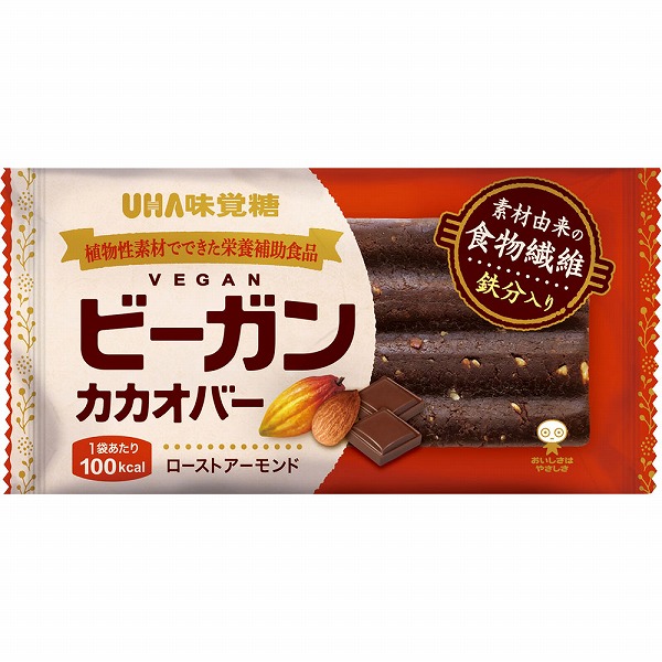 ビーガンカカオバー ローストアーモンド袋 10個入り (1ケース)