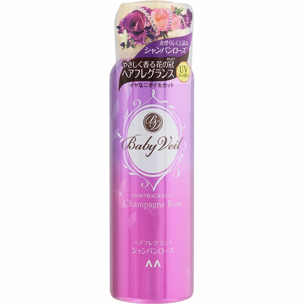 ベビーベール ヘアフレグランス シャンパンローズ 80g