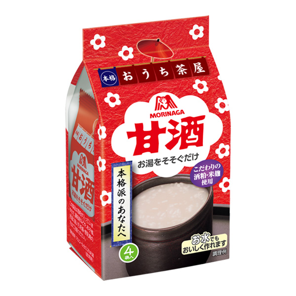 森永 甘酒 4袋×20個入り (1ケース) 