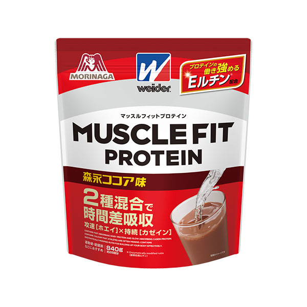 マッスルフィットプロテイン森永ココア味 840g