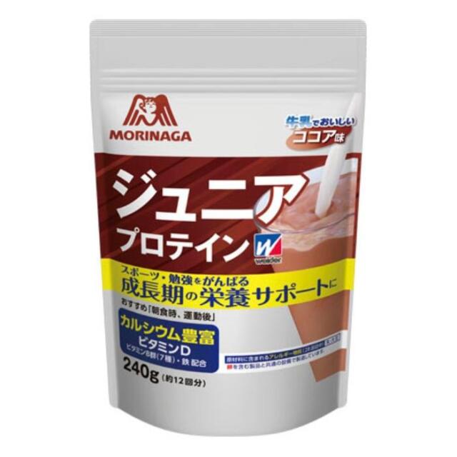 ジュニアプロテイン ココア味 240g×15個入り(1ケース)