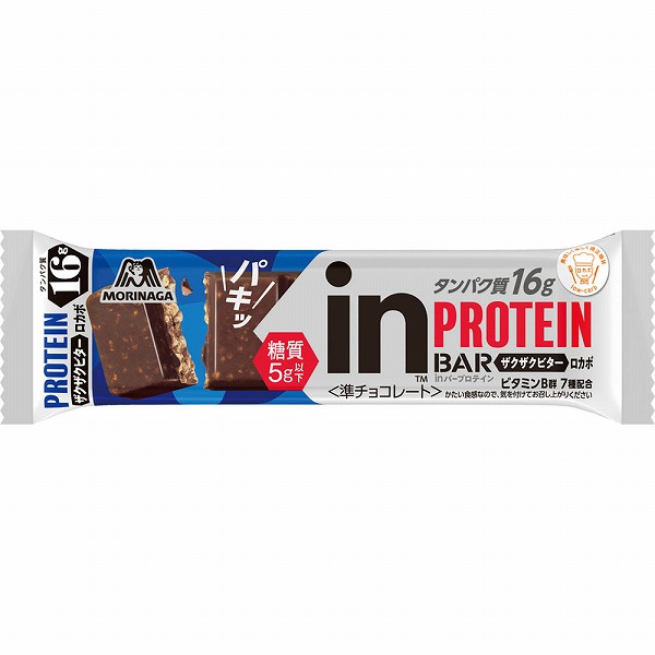 inバープロテイン ＜ザクザクビター＞ 12本セット