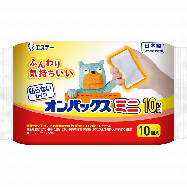 エステー 貼らないオンパックスミニ (10個入)