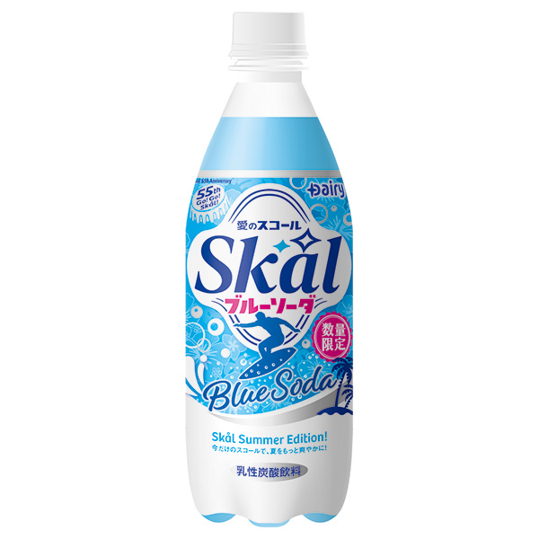 スコールブルーソーダ 500ml×24本 (1ケース)