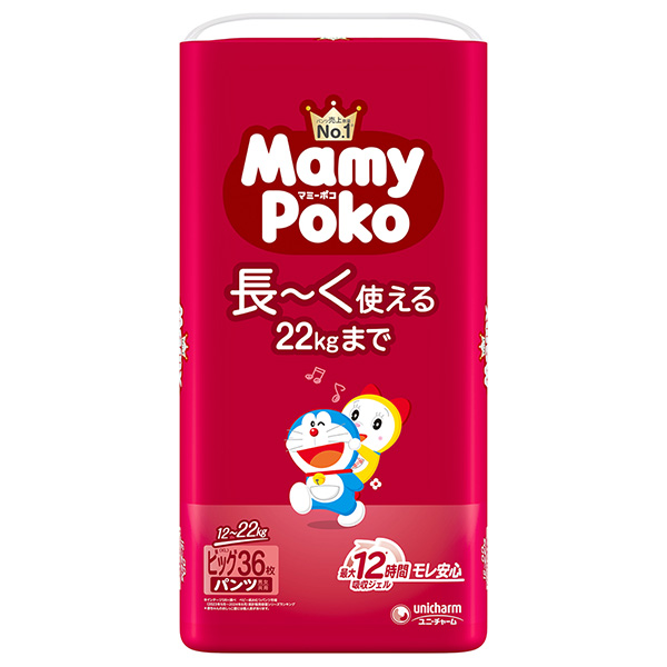 マミーポコパンツ BIG 36枚 ドラえもん 4パック(1ケース)
