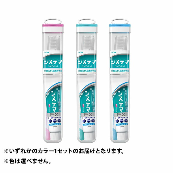 システマハンディセット （ピンク／ブルー／グリーン ）【医薬部外品】※色は選べません