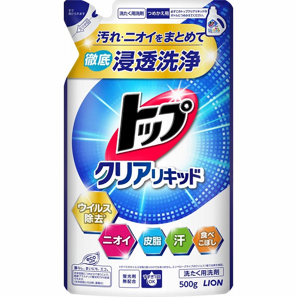 トップ クリアリキッド つめかえ用 500g