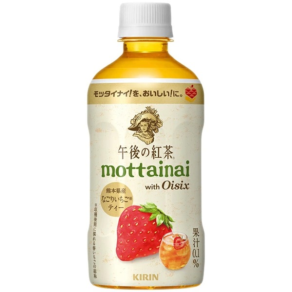 午後の紅茶 mottainai なごりいちごティー 400ml×24本入り (1ケース)