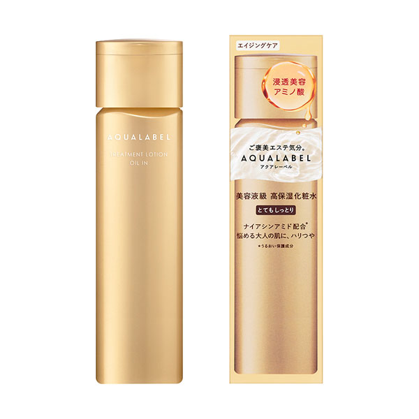 資生堂　アクアレーベル  トリートメントローション　（オイルイン）　とてもしっとり 170mL