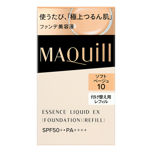資生堂 マキアージュエッセンスリキッド ＥＸ （レフィル） ソフトベージュ10 24ml