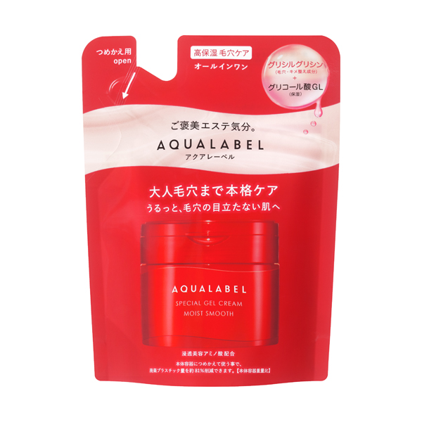 資生堂 アクアレーベル スペシャルジェルクリーム EX  (モイストスムース) つめかえ用 81g