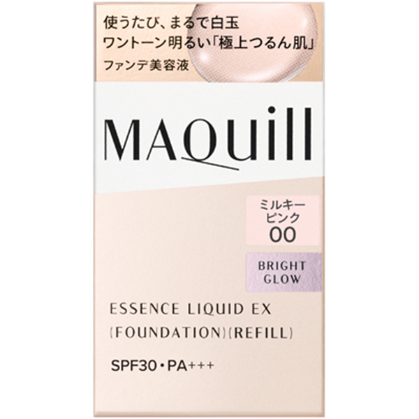 資生堂 マキアージュ エッセンスリキッド EX ブライトグロウ ミルキーピンク00  (レフィル) 24mL