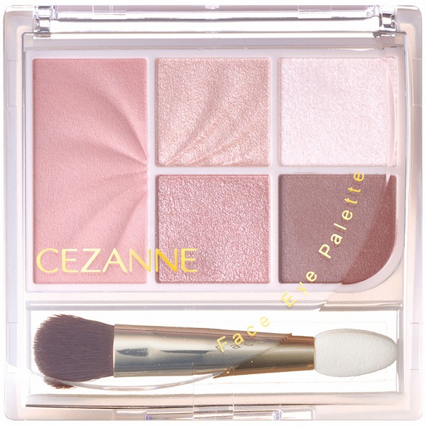 セザンヌ フェイスアイパレット 02 クラッシーピンク