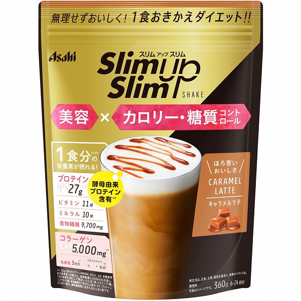 スリムアップスリム シェイク キャラメルラテ 360g