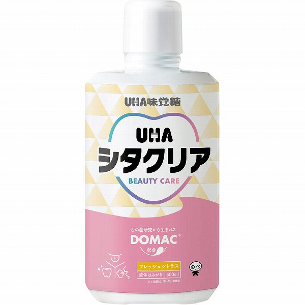 UHAシタクリア 液体はみがき フレッシュシトラス 500mL