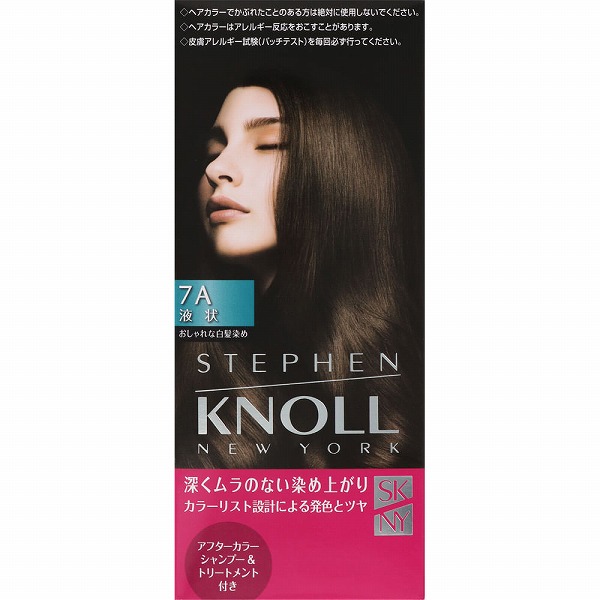 スティーブンノル カラークチュール 液状ヘアカラー 7Aライトアイスブラウン 1個【医薬部外品】